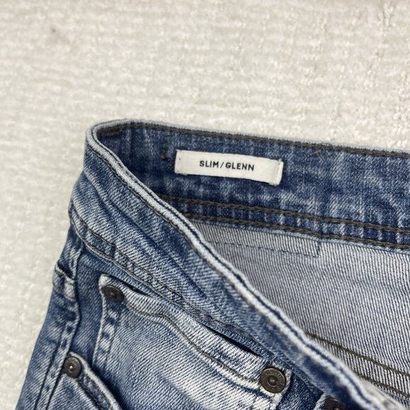 Jack & Jones Men's Denim Glenn Slim Fit Jeans Size 32 X 32 Fly Read* - Picture 5 of 12